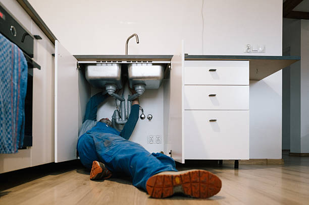 Professional Drain Cleaning technician working in Kingston, PA